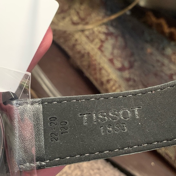 Authentic TISSOT 1853 45mm NBA leather perforated strap - Picture 12 of 14
